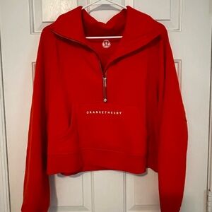 Lululemon OrangeTheory scuba zip up